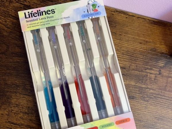 Lifelines Scented Lava Gel Pen Set, 5-Pack only $15.99! {Prime Day Deal}